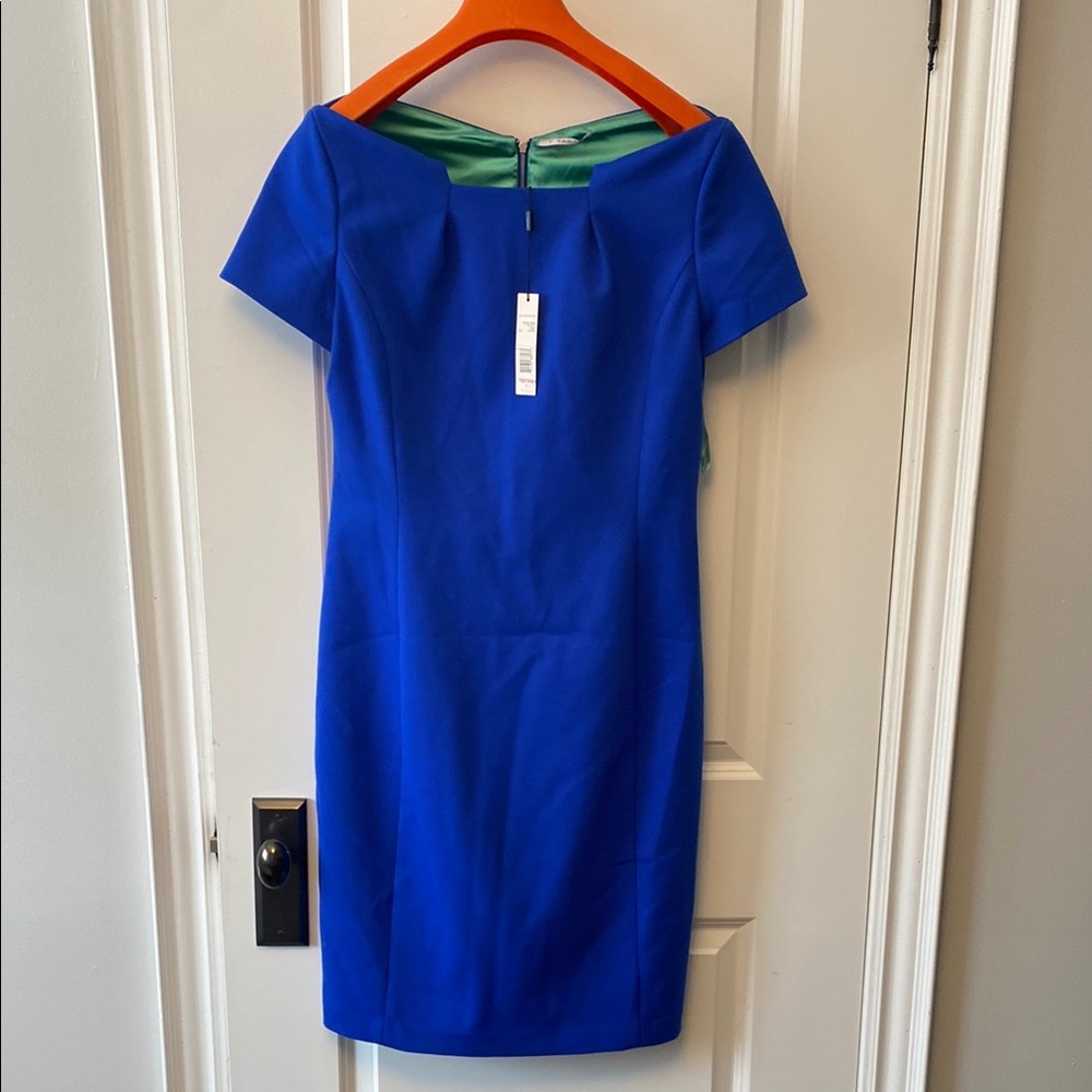 Elegant Blue Women's Dress